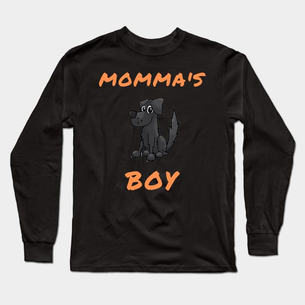 Momma's boy Long Sleeve T-Shirt by IOANNISSKEVAS